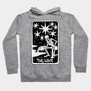 The Star Skeleton Skull Tarot Card Hoodie